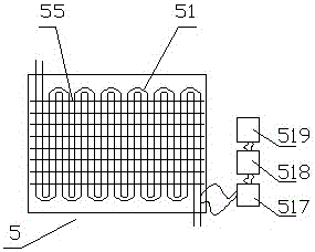Semiconductor condensation heat energy power system utilizing thermal discharge water of nuclear power station