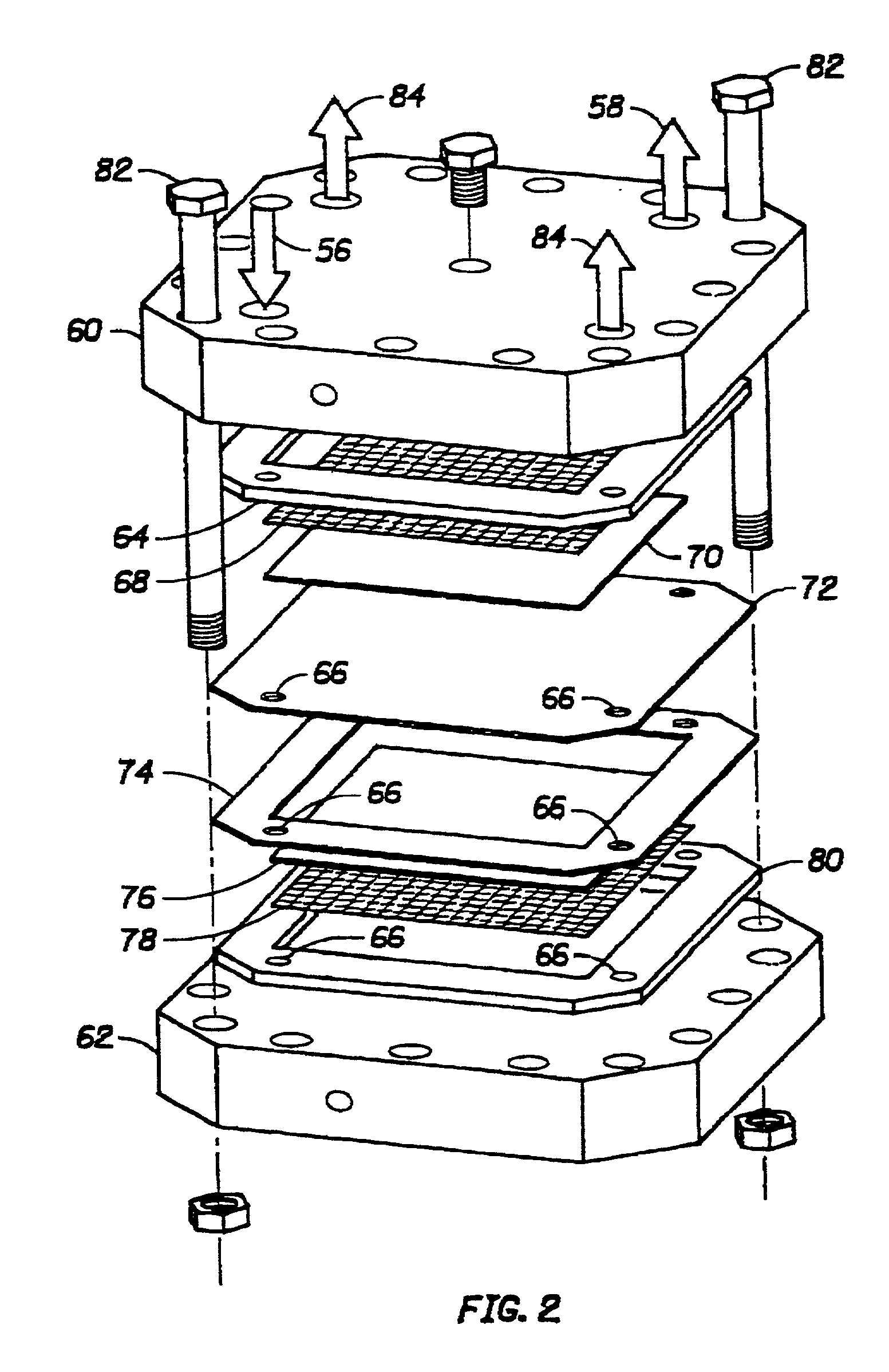 Electrolyzer for internal combustion engine