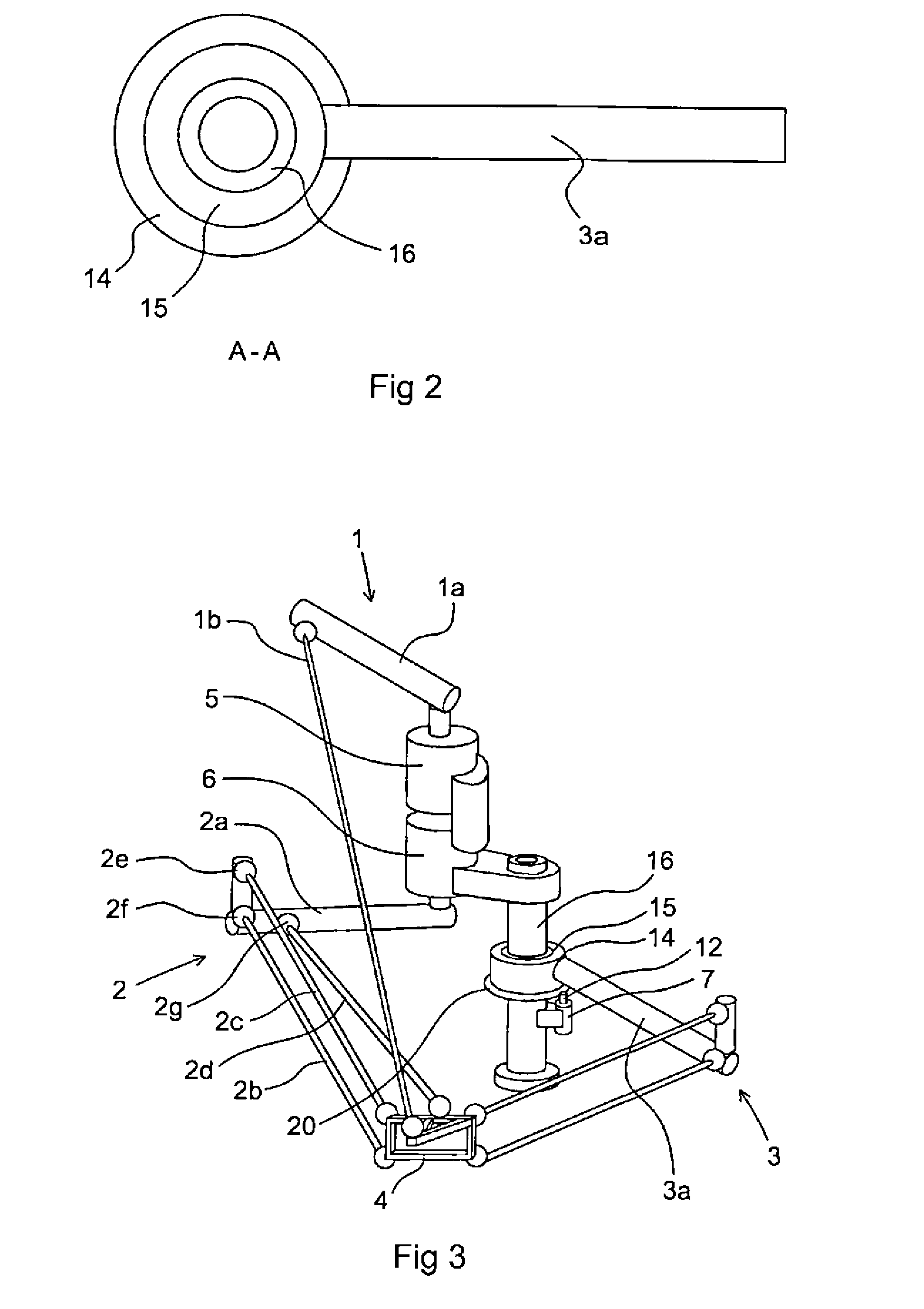 Industrial Robot Including A Parallel Kinematic Manipulator