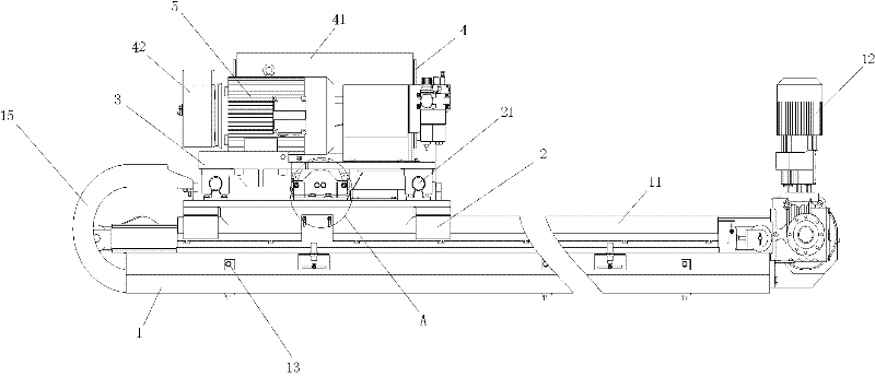 Movable steel strip brush