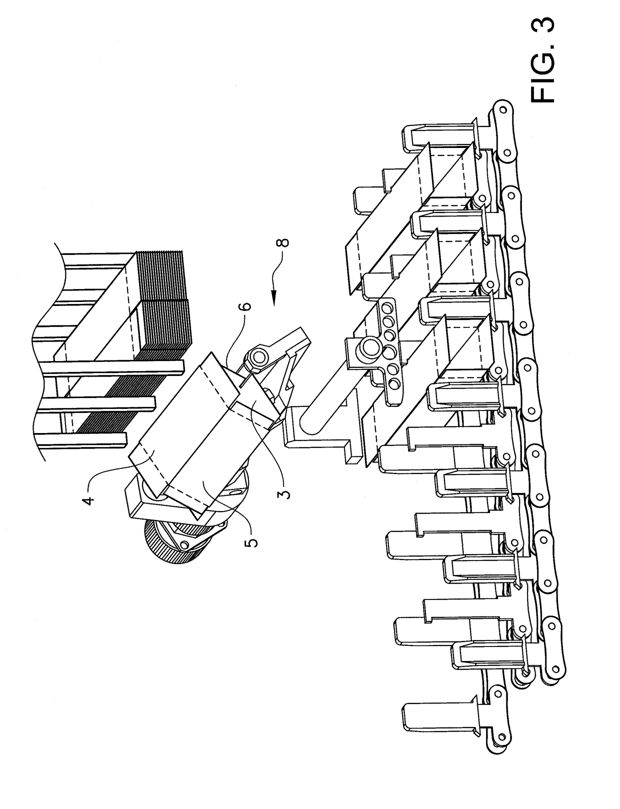 Carton feeder system and method for simultaneously feeding a plurality of cartons to a conveyor track using a plurality of pick-up heads