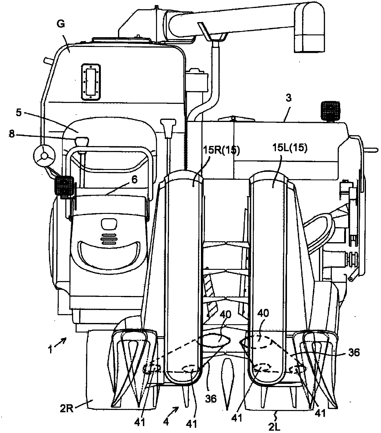 Combine harvester