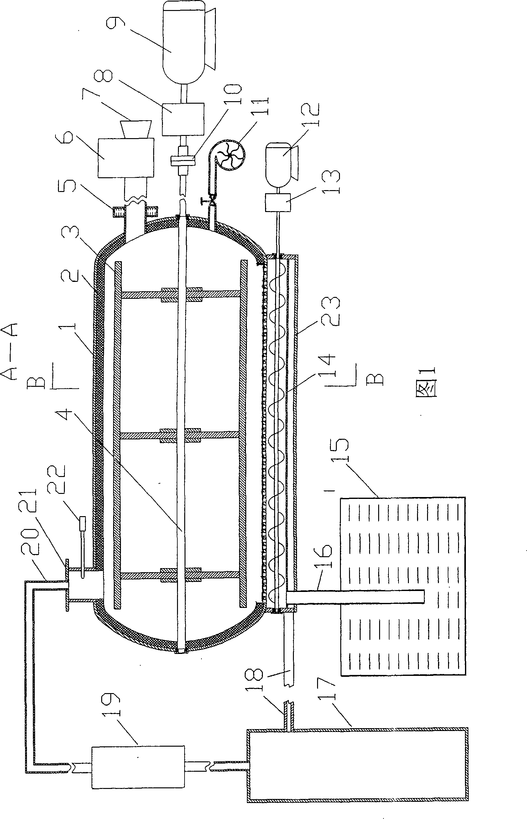 Biomass fuel charring process and equipment thereof