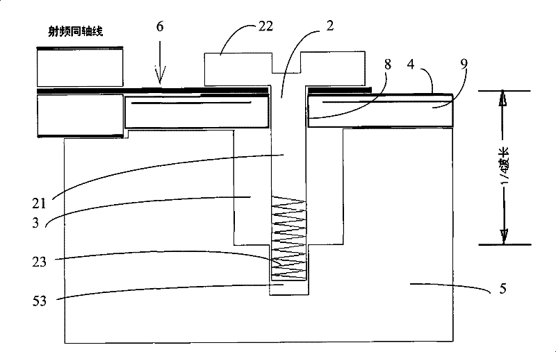 A radio frequency lightning protection device and method