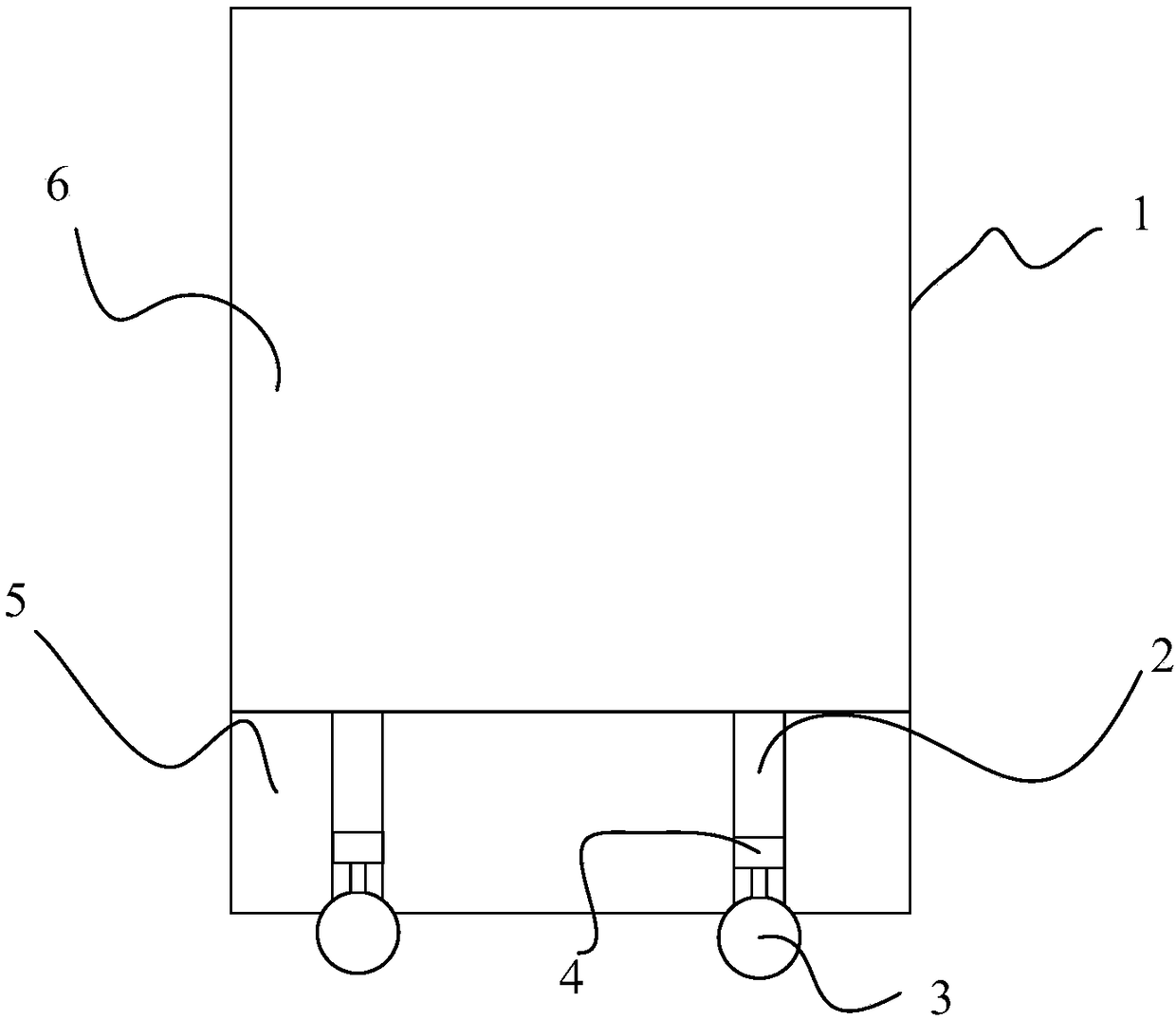 Turnover device for maintenance of electric power system voltage detecting device