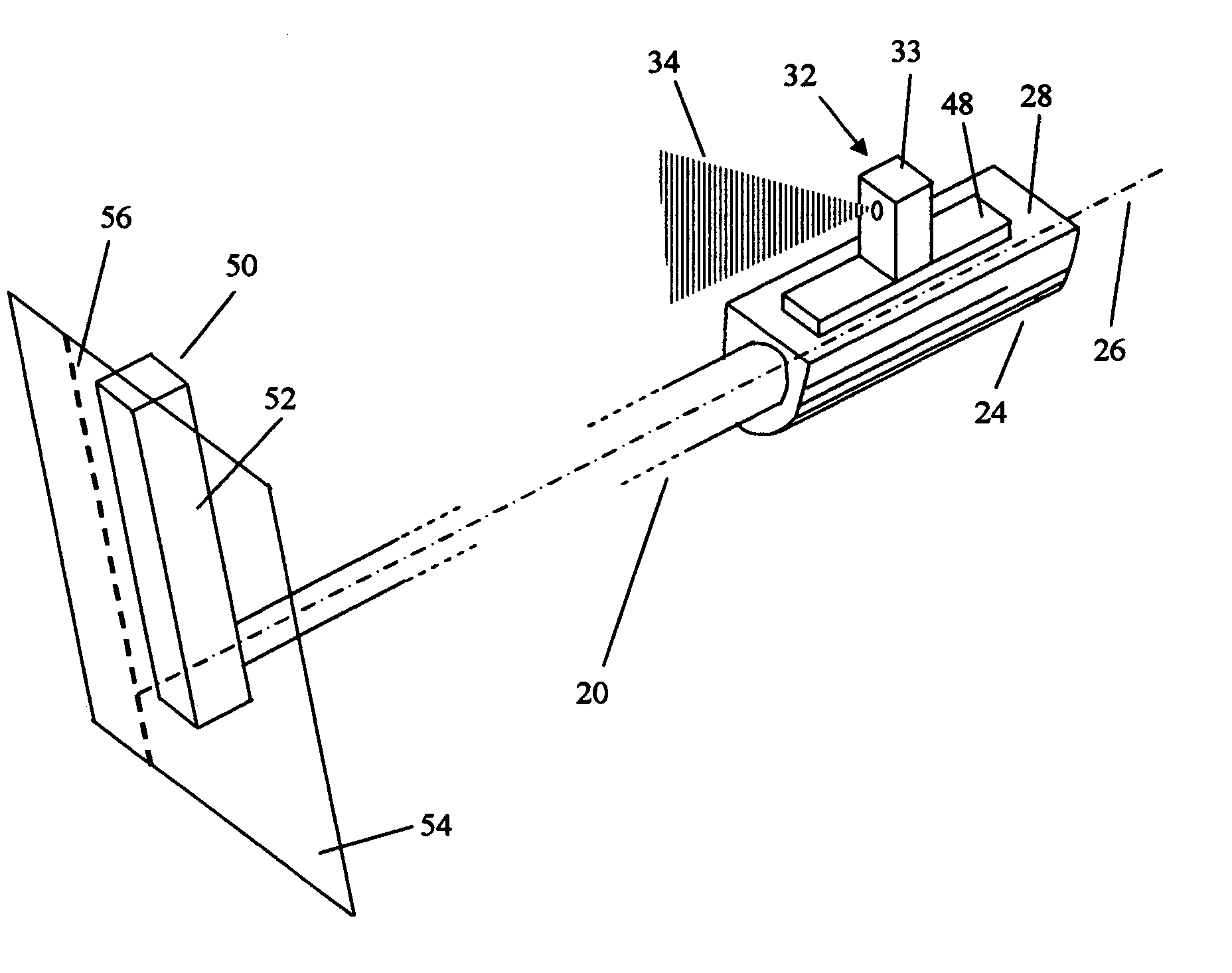 Golf club grip alignment using laser aligning device