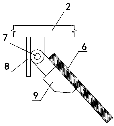 Canal bottom lining machine with herringbone two-way concrete scraper mechanism