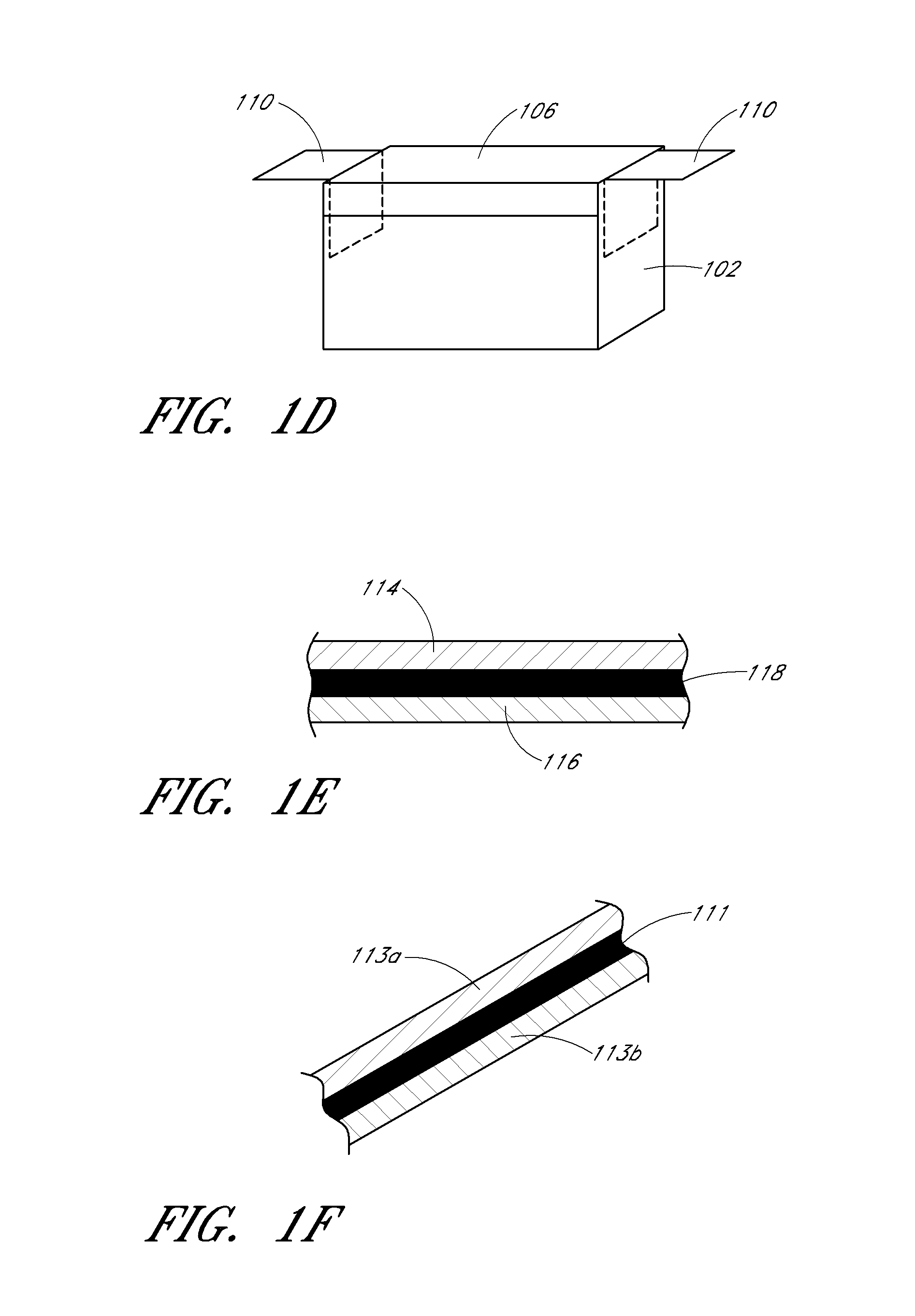 Configurable shielded enclosure with signal transfer element