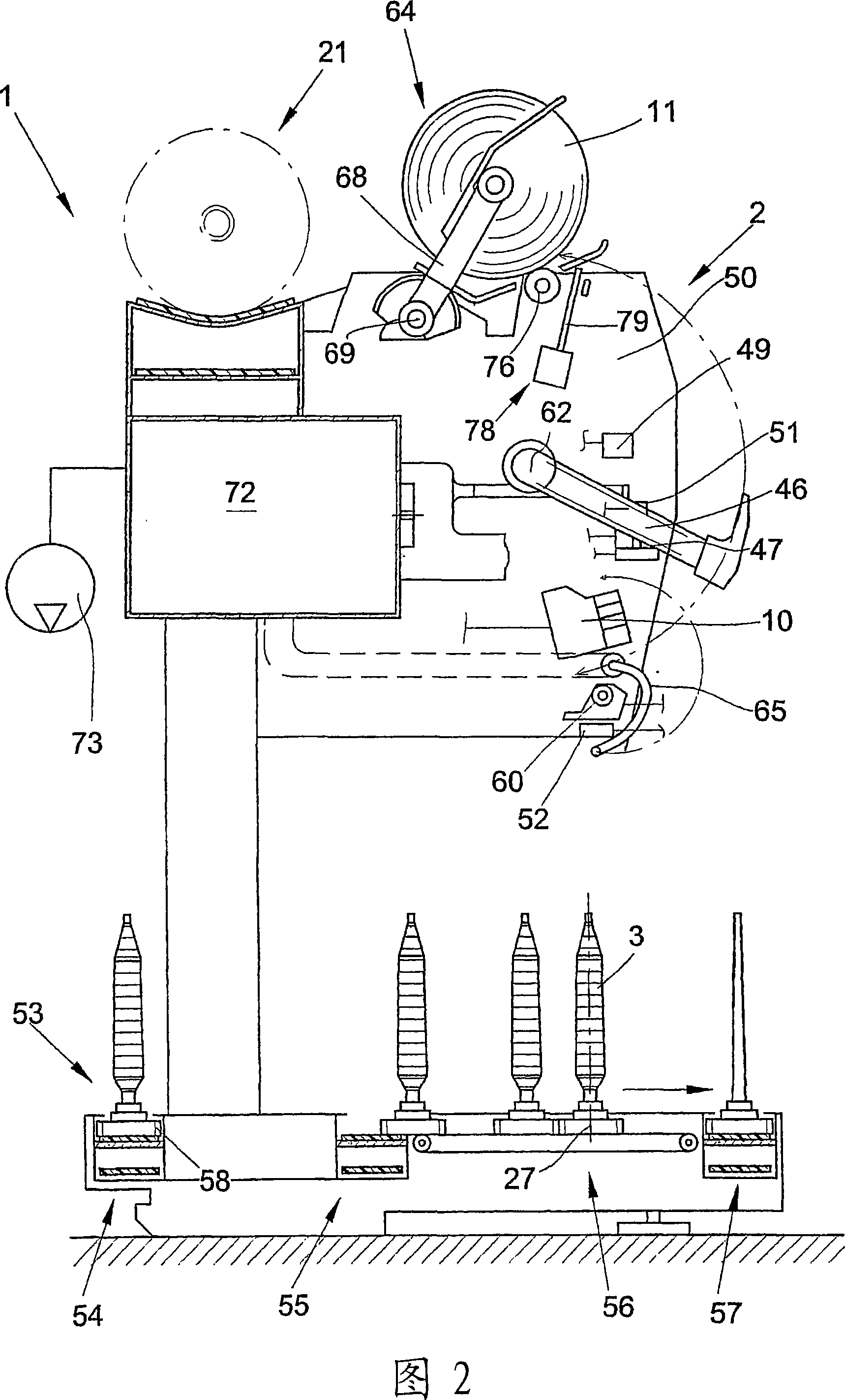 Method and device for optimising operating parameters on an operating point of a textile machine producing cross-wound spools