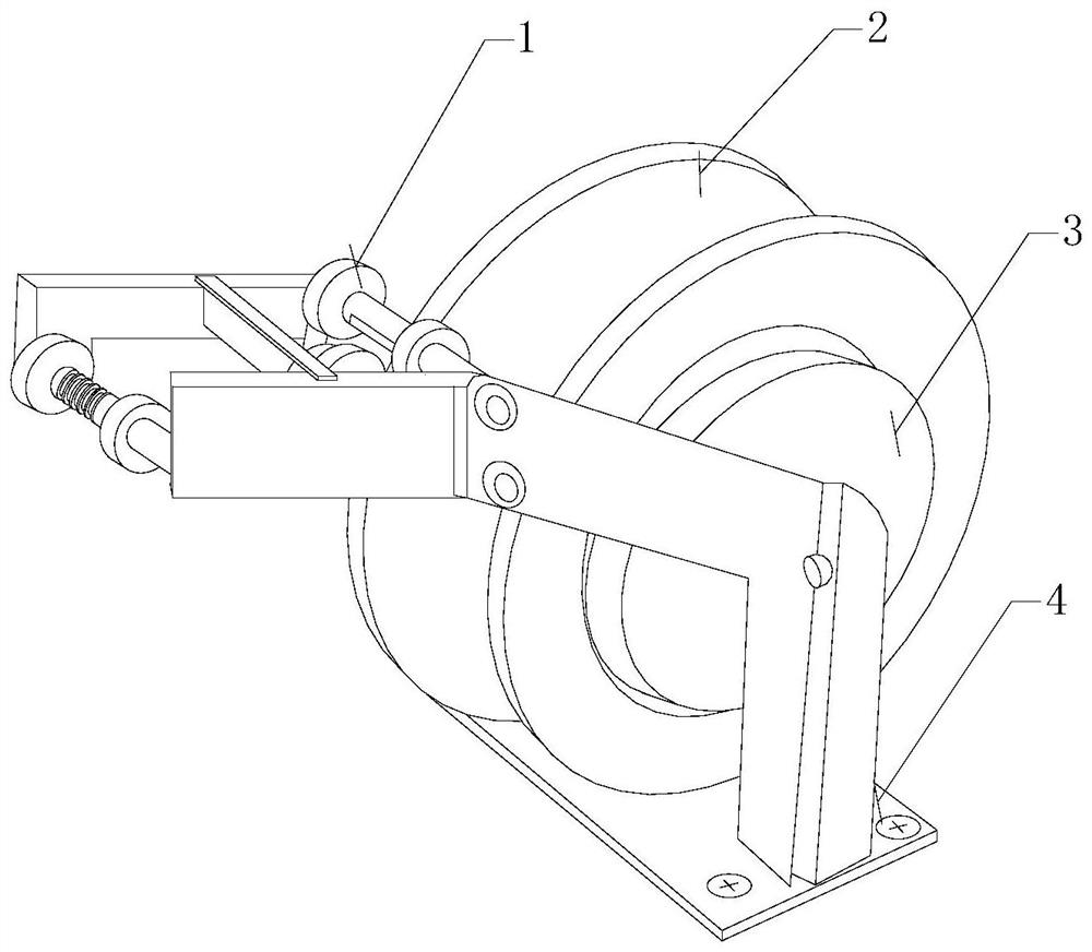 A cable pay-off and cutting equipment for municipal engineering