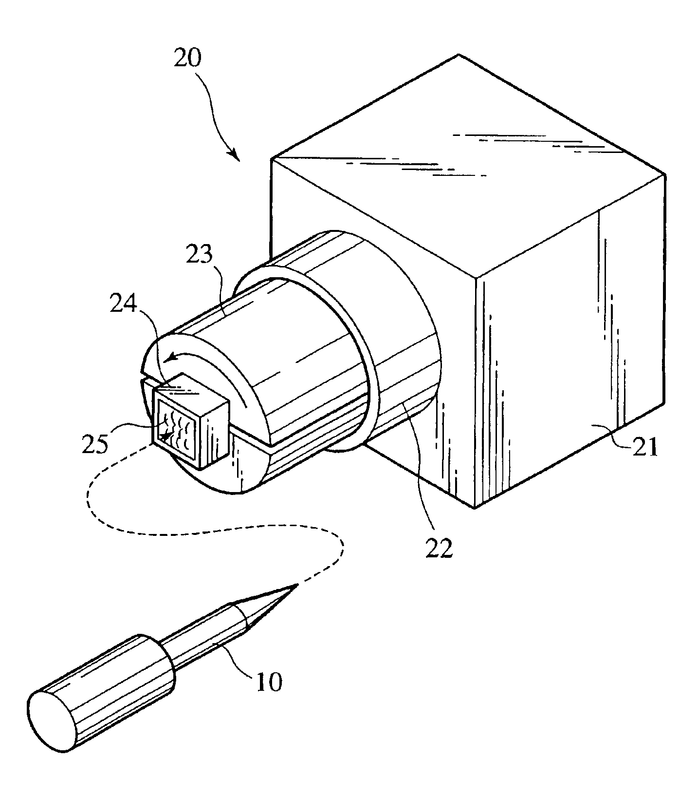Cleaning apparatus for electrodes of optical fiber fusion splicer