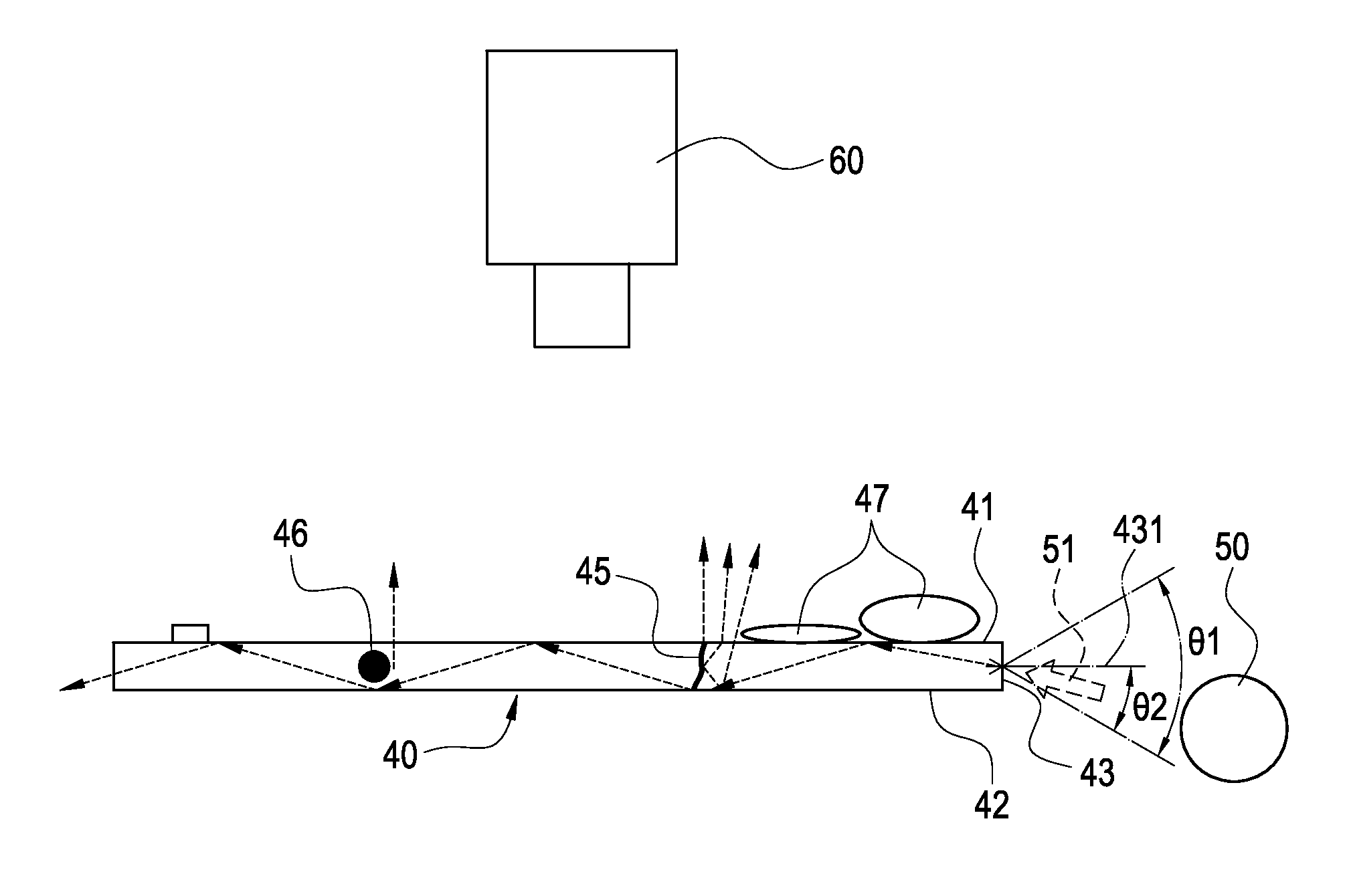 Apparatus and method for inspecting substrate internal defects