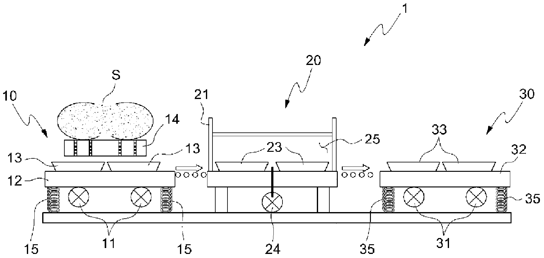 Method and device for manufacturing artificial stone