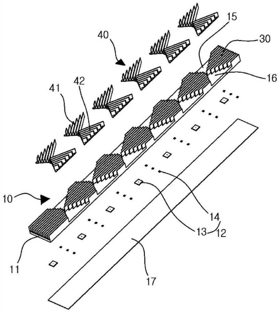 Heat-radiating mechanism for antenna device