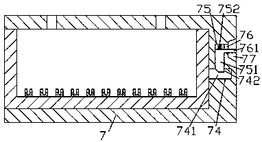 Production technology device of semiconductor material