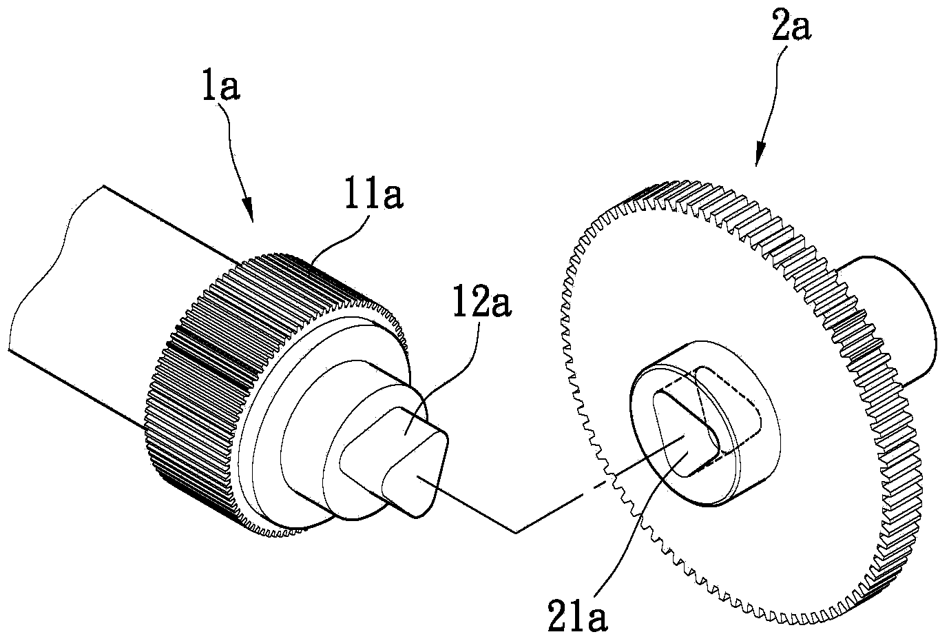 Photosensitive drum connection component