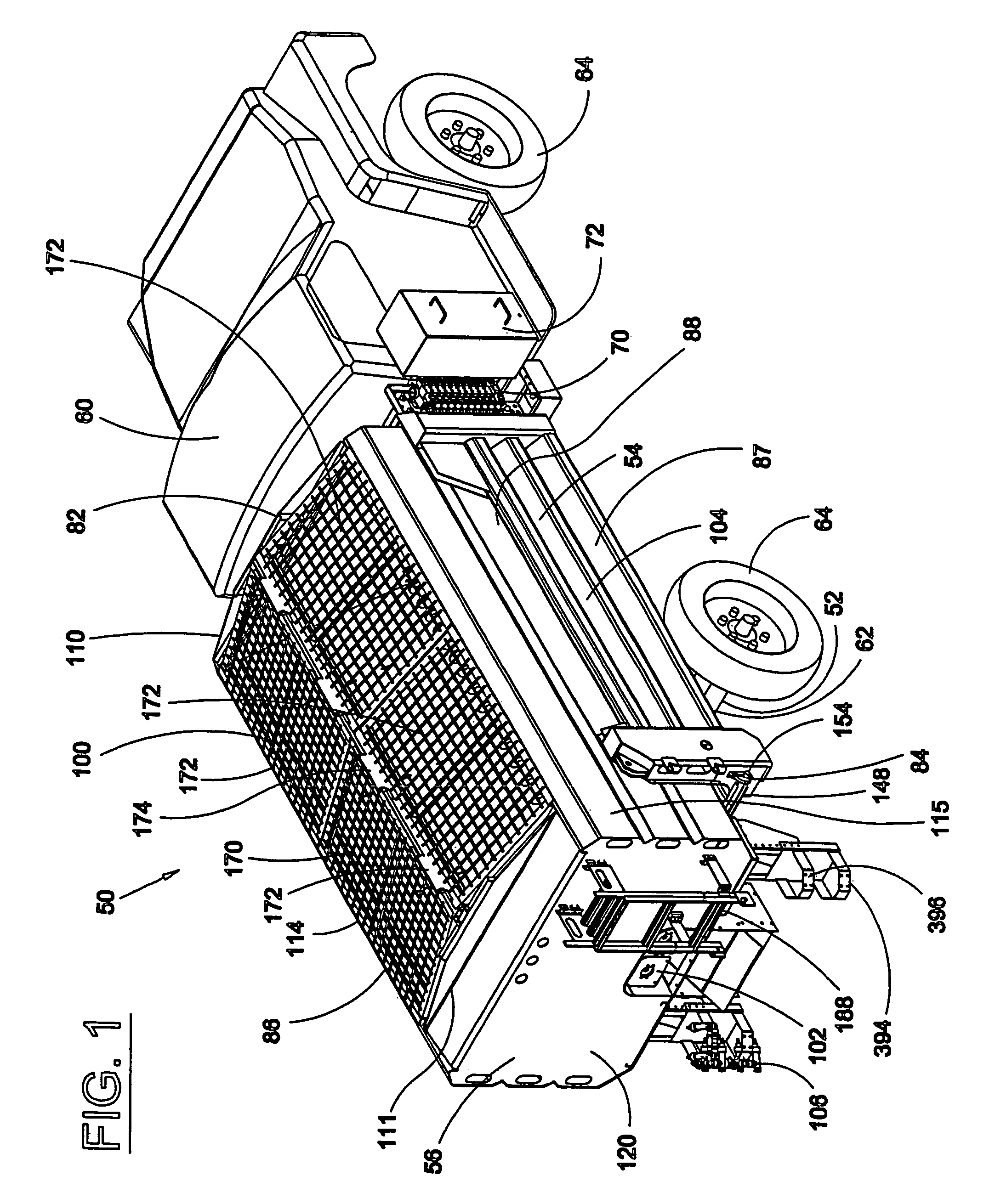 Apparatus for treatment of snow and ice