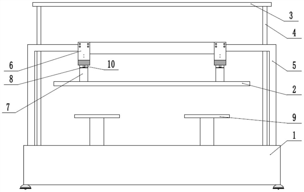 Light leakage detection device and method for camera testing, assembling and bonding