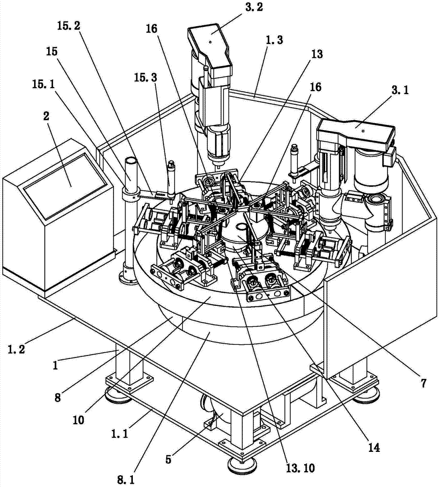 Multi-station drilling machine