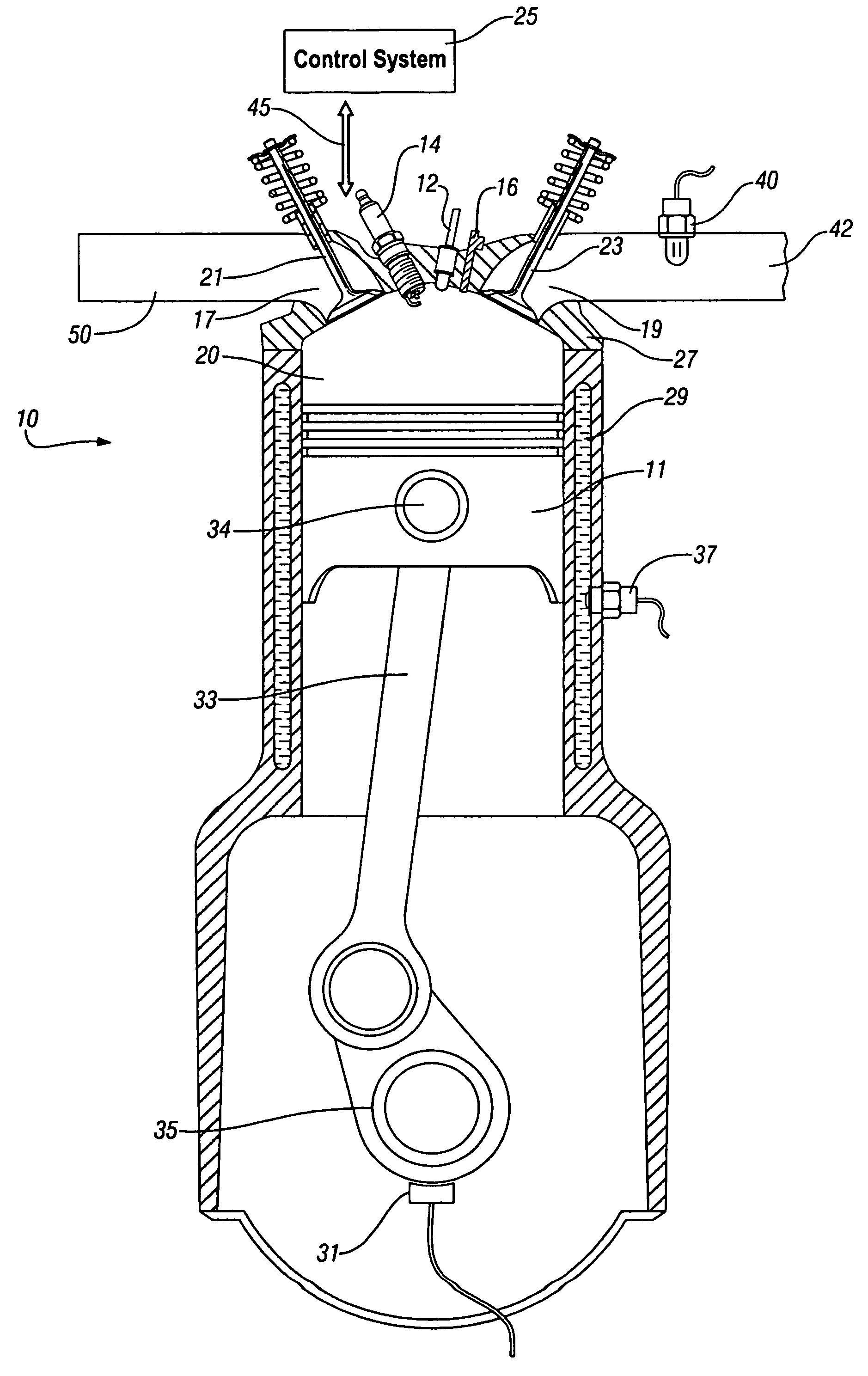 Method and apparatus to determine magnitude of combustion chamber deposits
