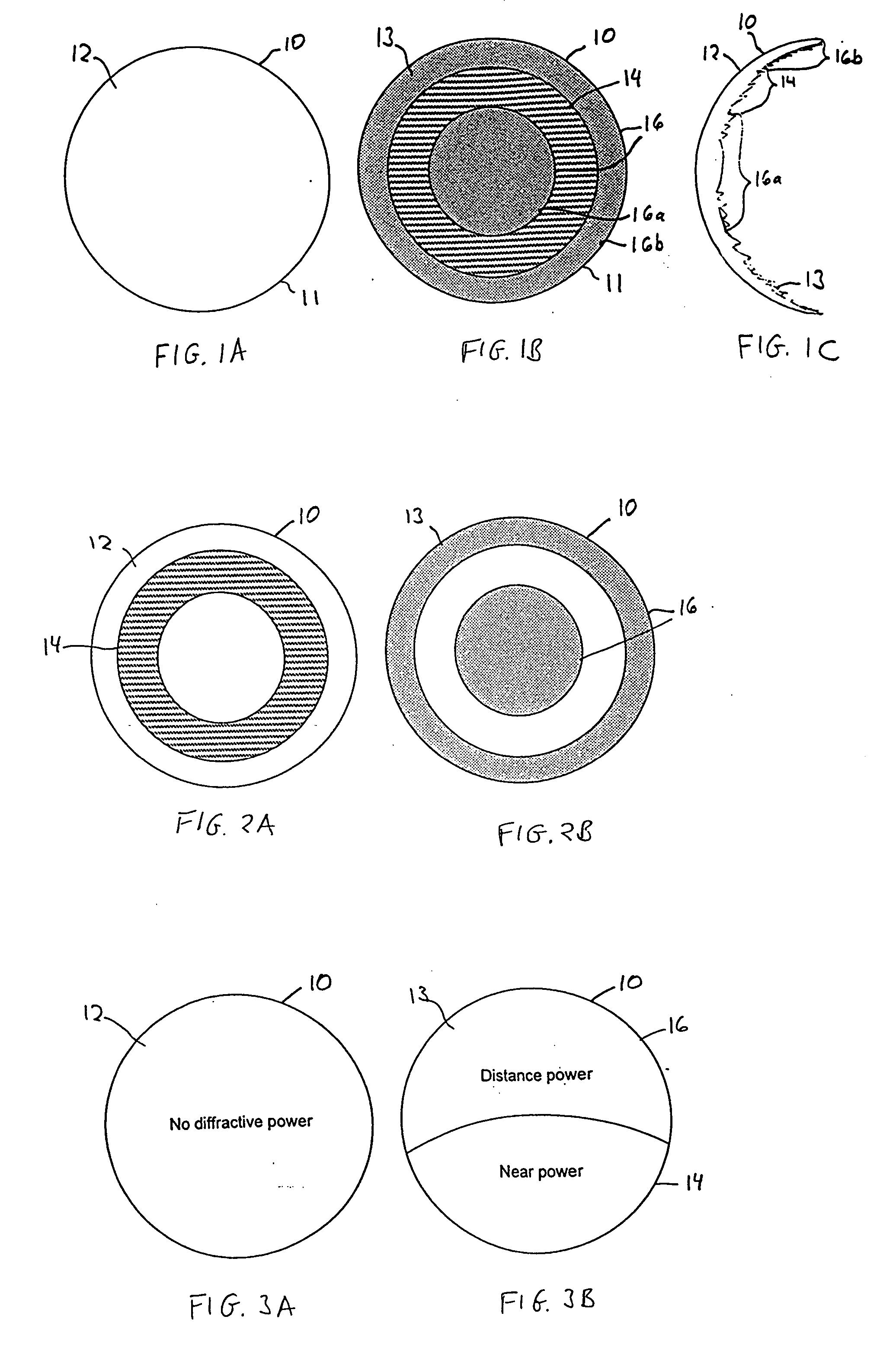 Bifocal multiorder diffractive lenses for vision correction