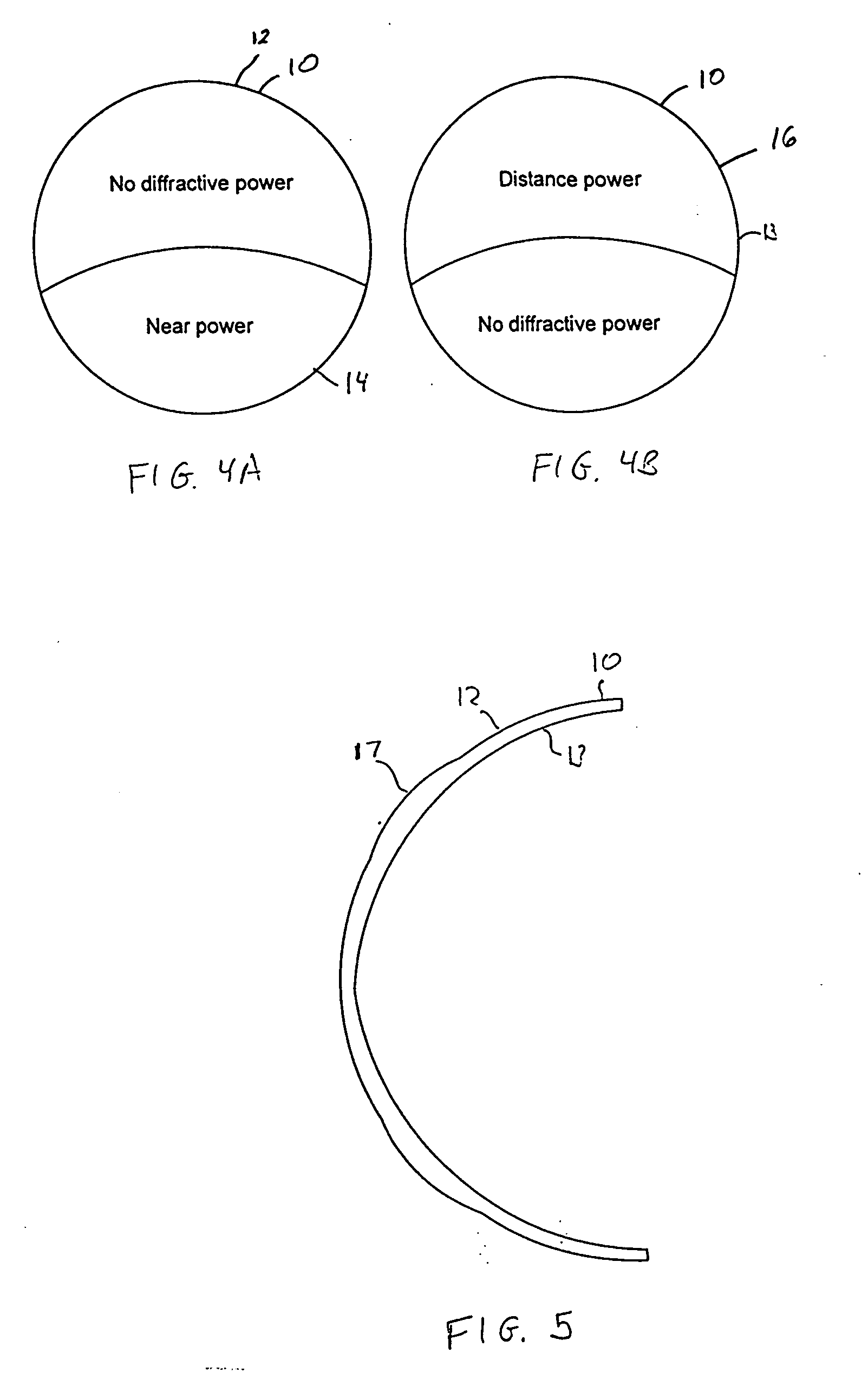 Bifocal multiorder diffractive lenses for vision correction