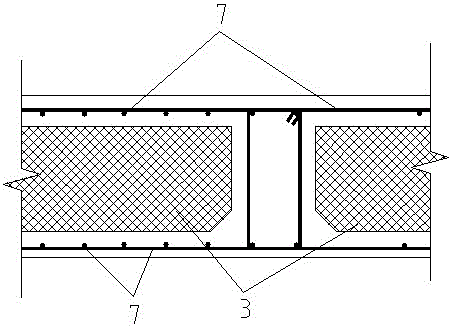 Premanufactured superimposed rib floor for assembly-type steel structure house