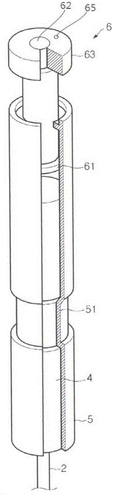 buoyancy control buoy that keeps the buoyancy control body in the air
