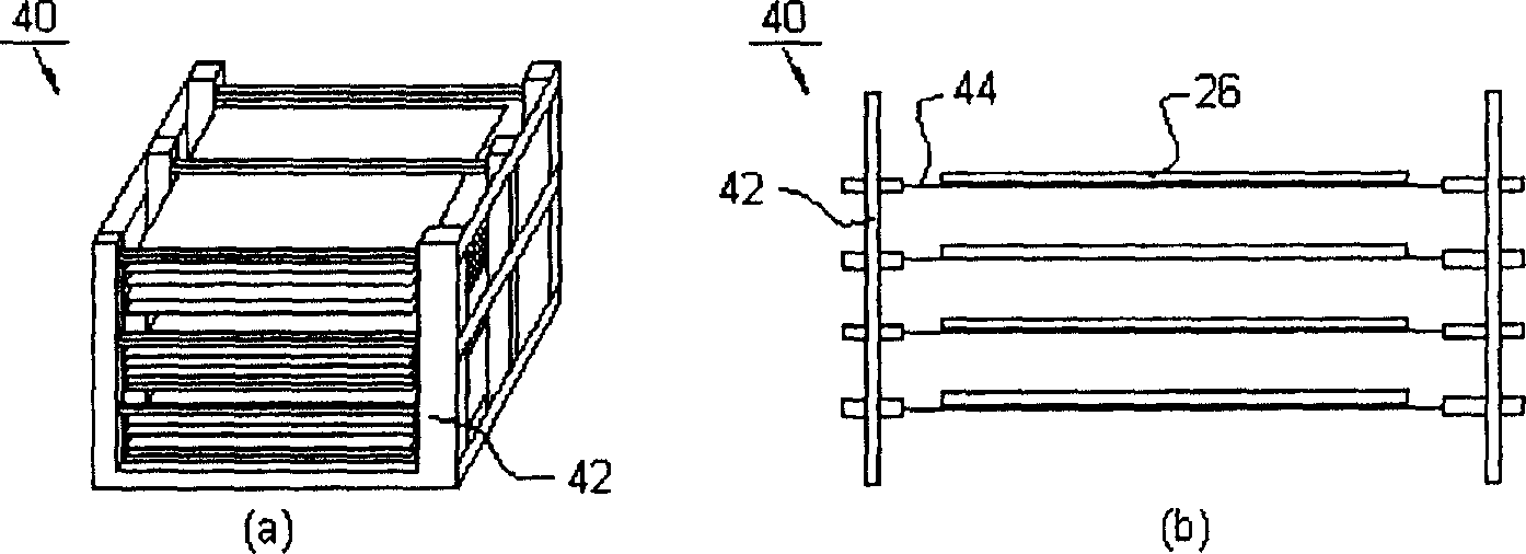 Substrate conveying apparatus for sequence type substrate box