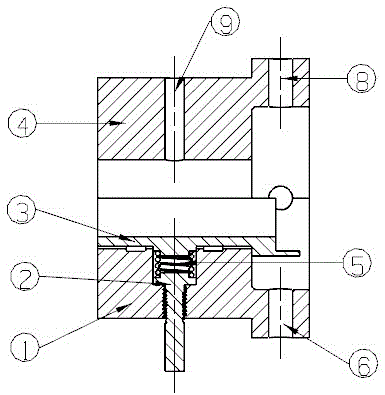 Mechanically-adjustable-clearance semi-active radial sliding bearing