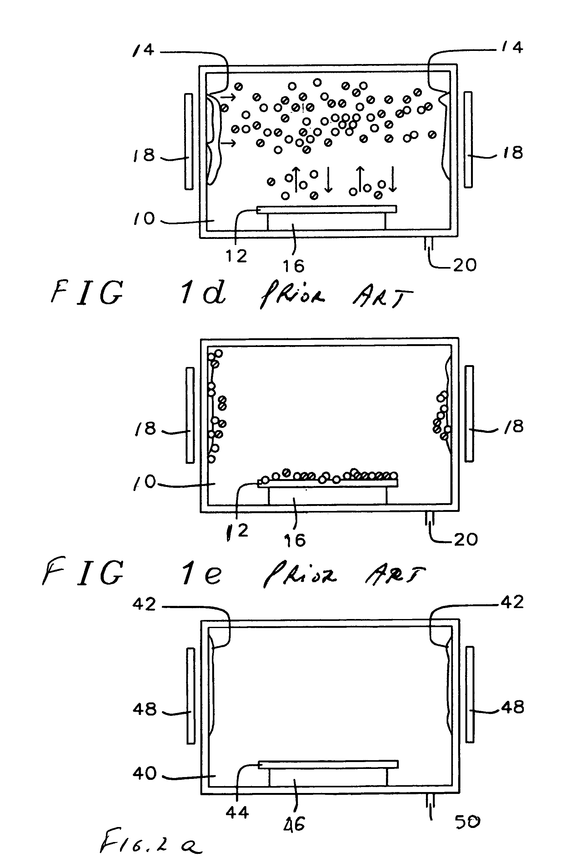 Method to reduce particle level for dry-etch