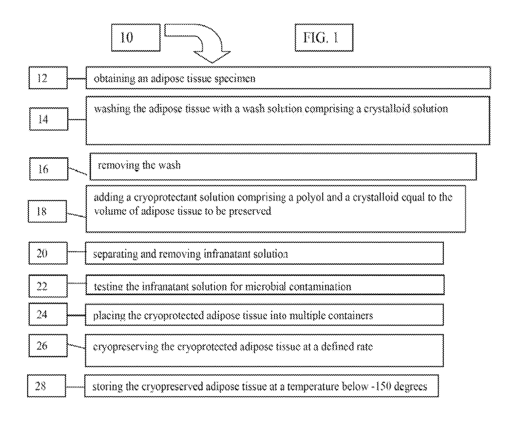 Compositions and methods for collecting, washing, cryopreserving, recovering and return of lipoaspirates to physician for autologous adipose transfer procedures