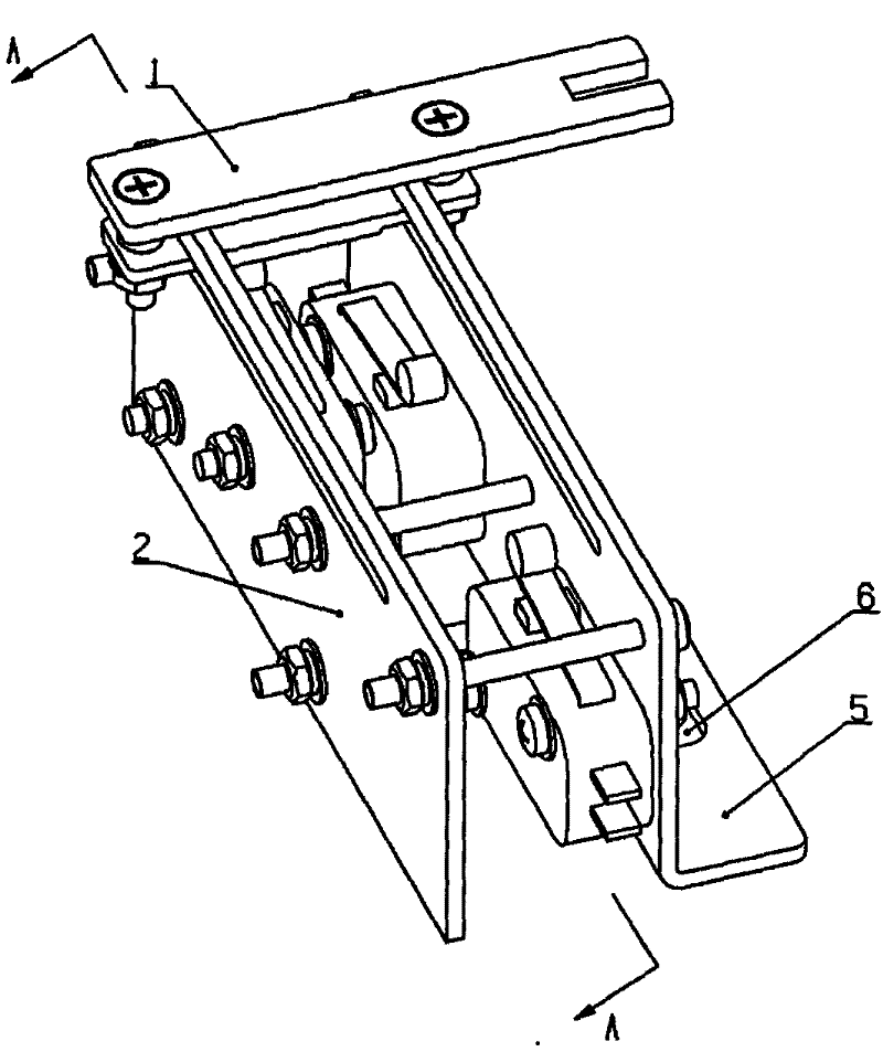Three-position electric indicating device of drawout breaker