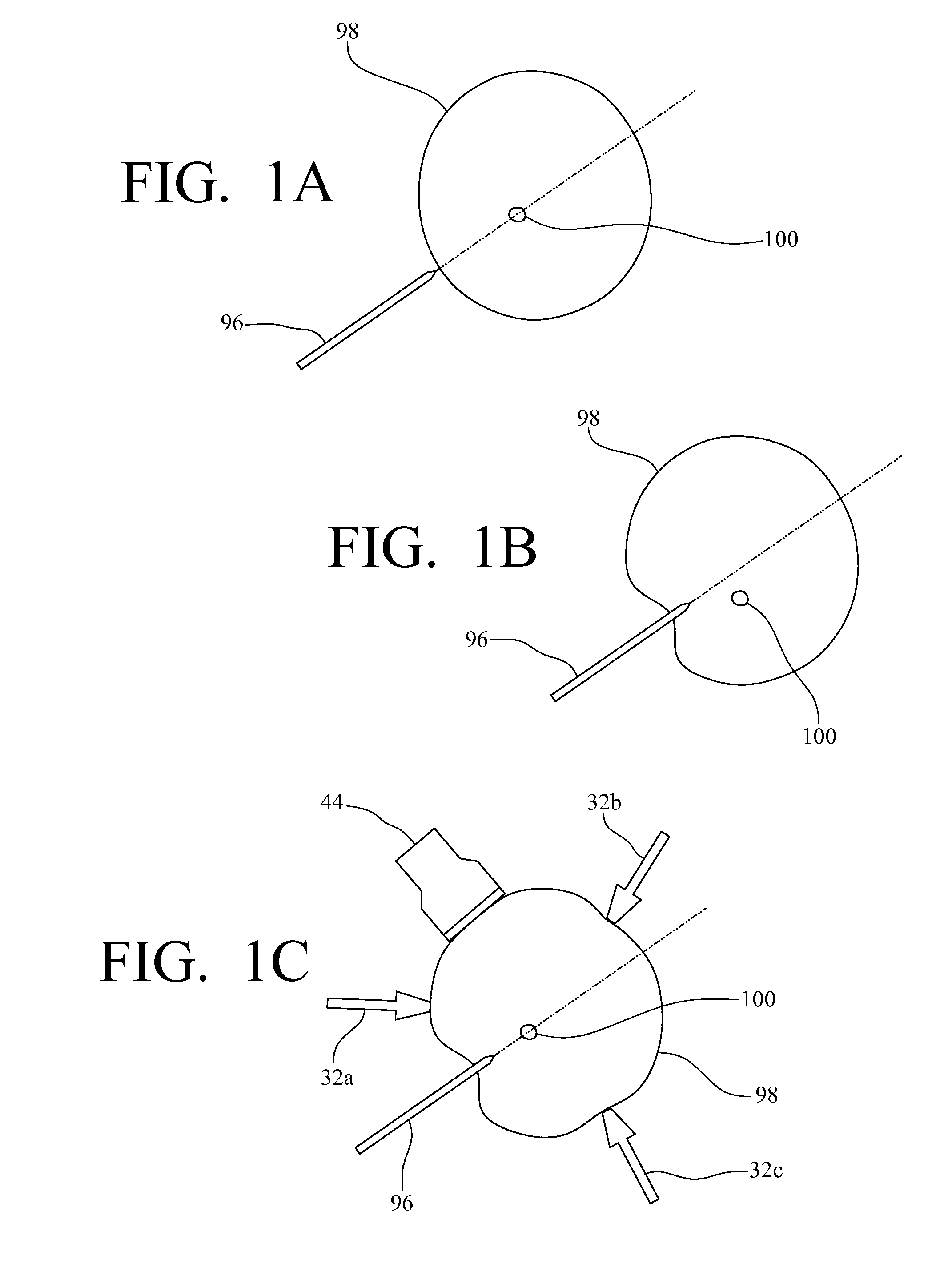 System, method and device for positioning a target located within soft tissue in a path of an instrument