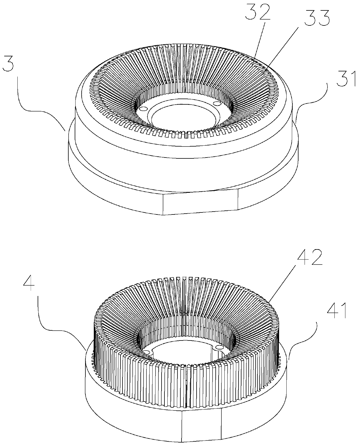 Processing technology of lens with saw teeth