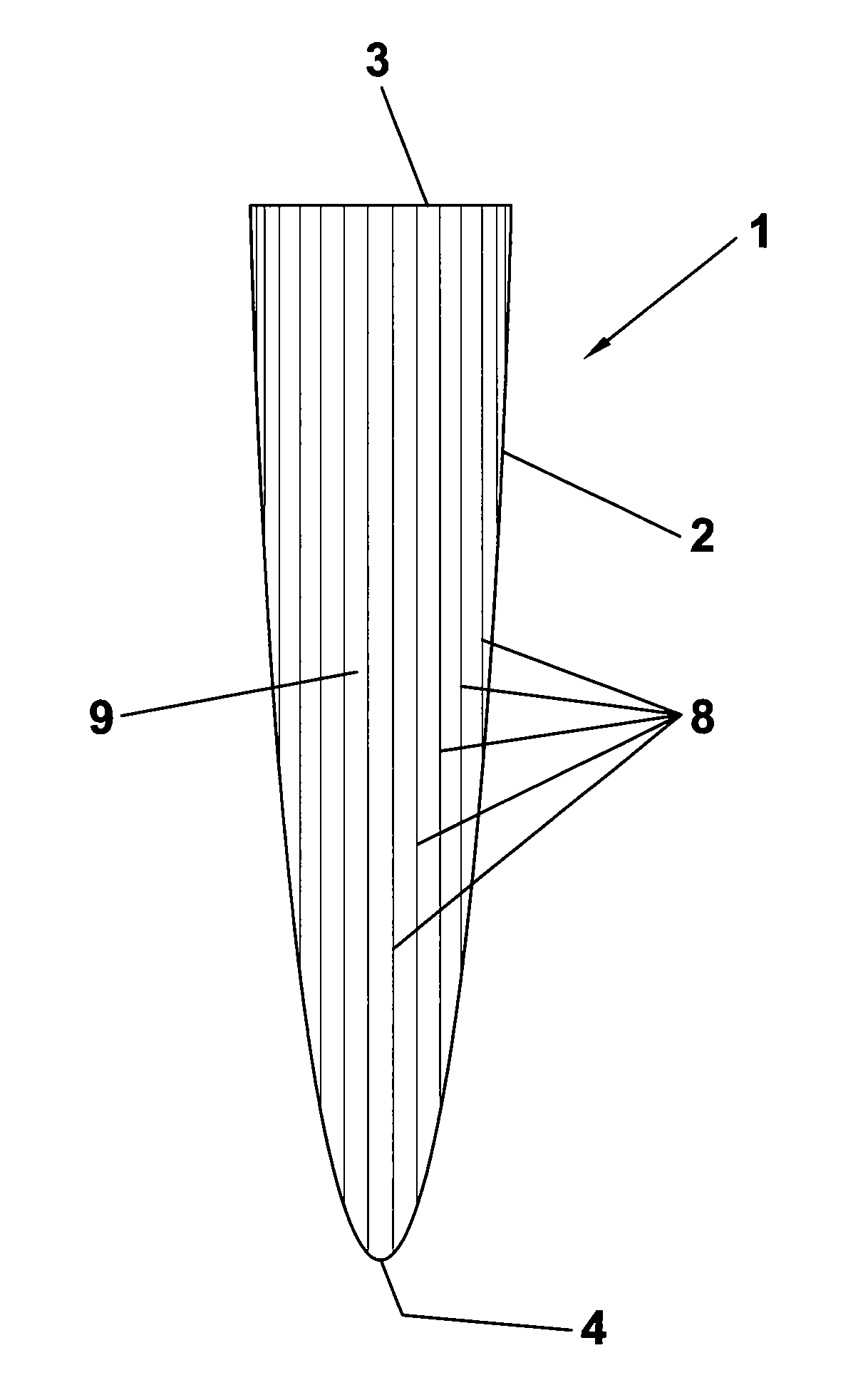 Dental post and method for its fabrication