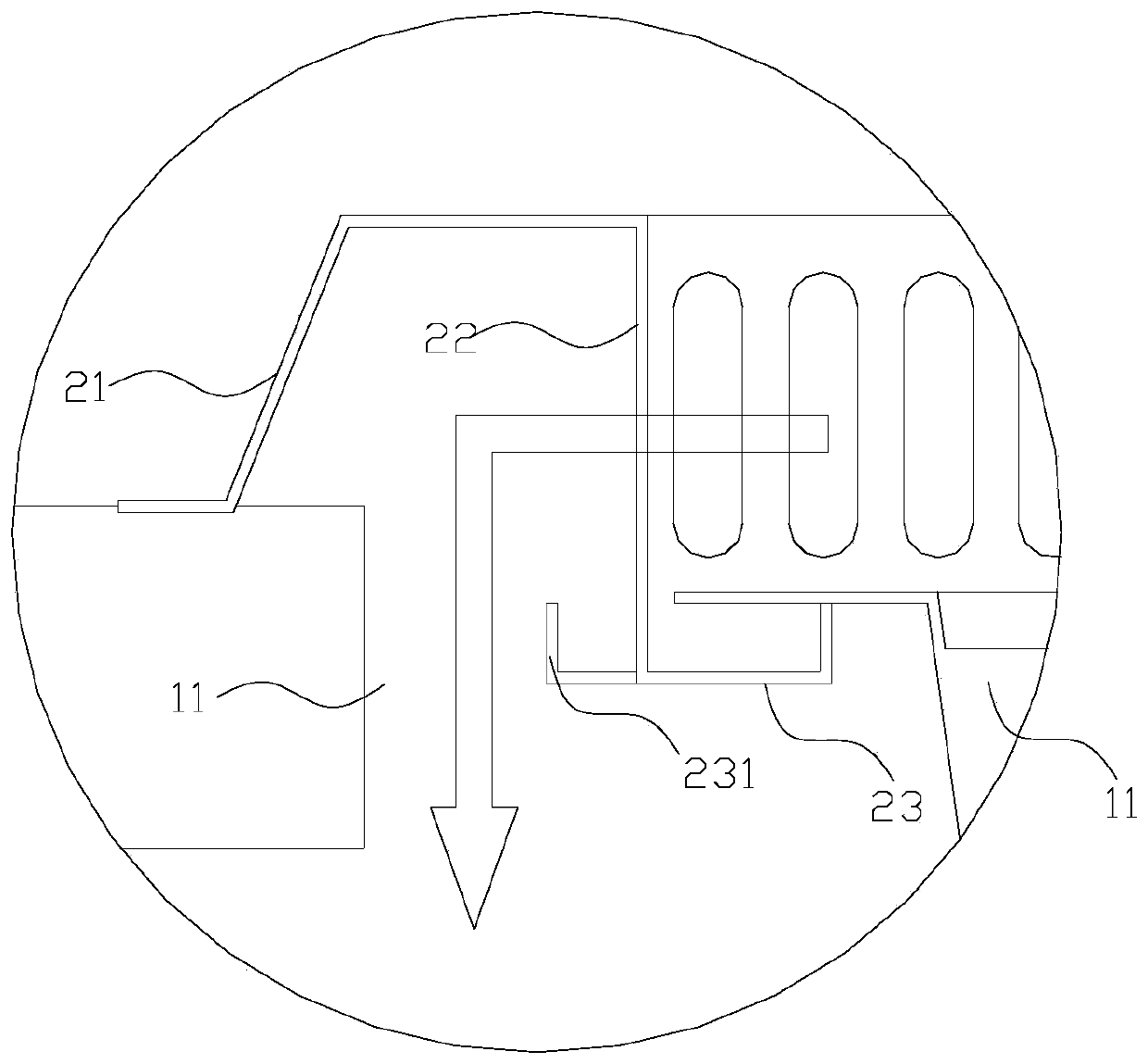 Chafing dish table capable of automatically purifying oil smoke