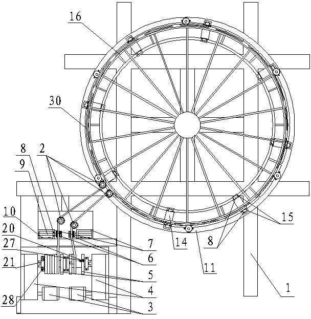 Rotary welding device