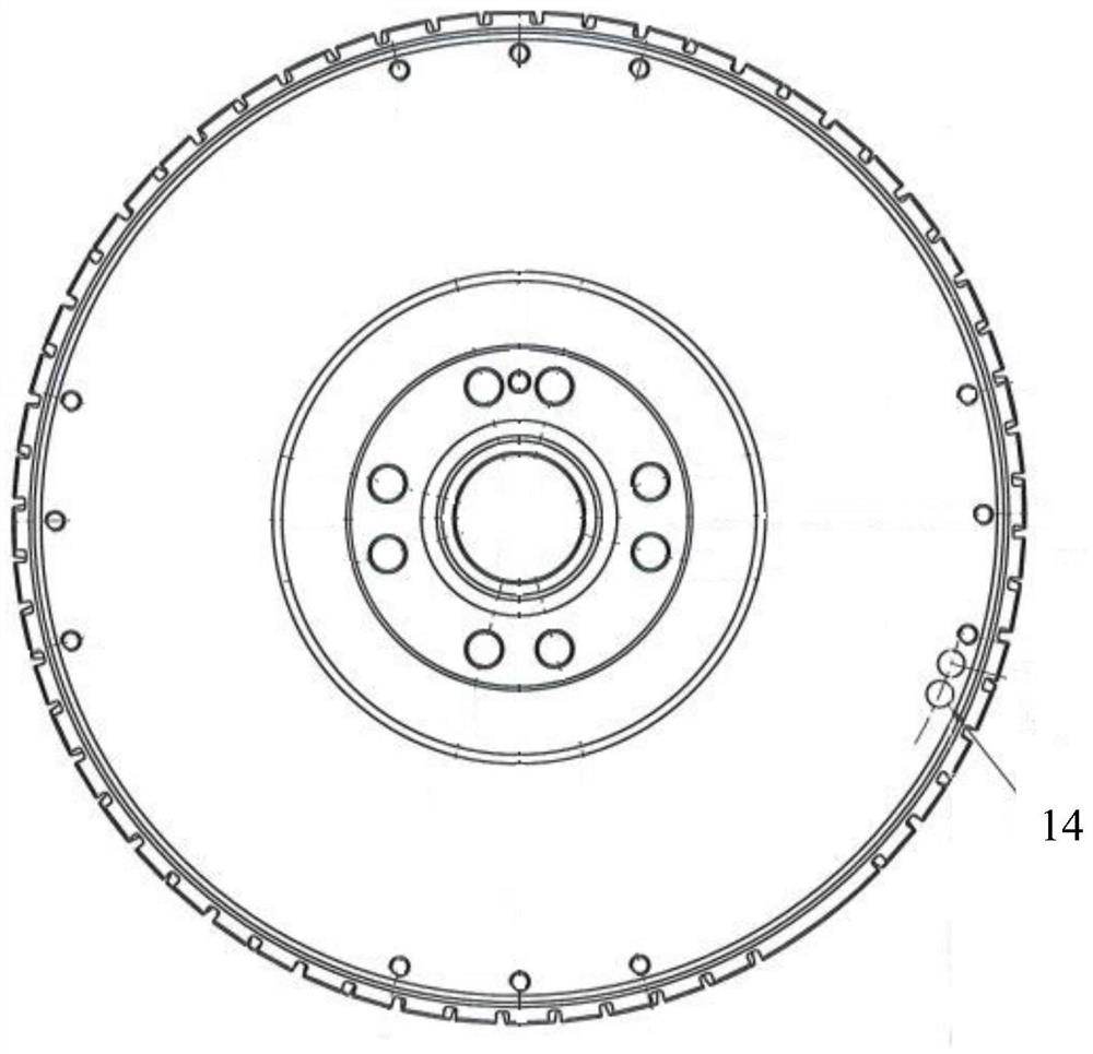 Flywheel assembly processing device and method