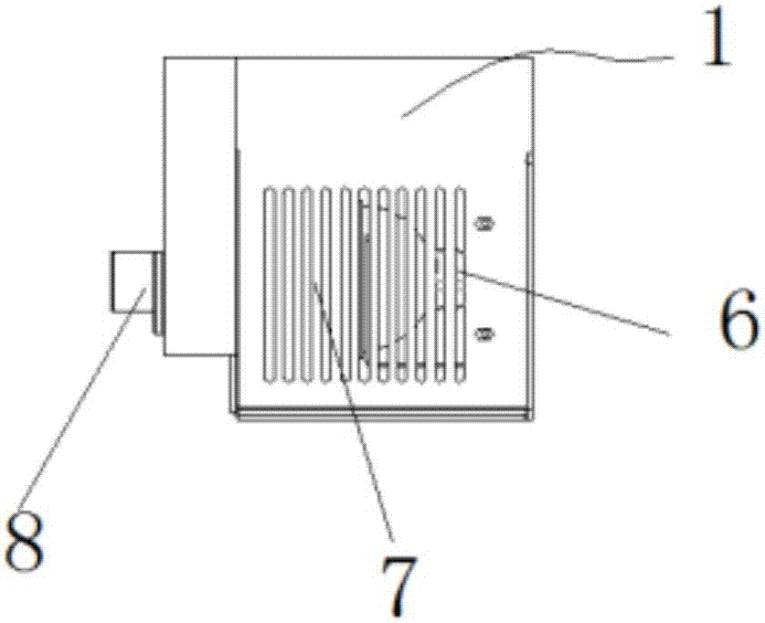 Fluorescence detection device