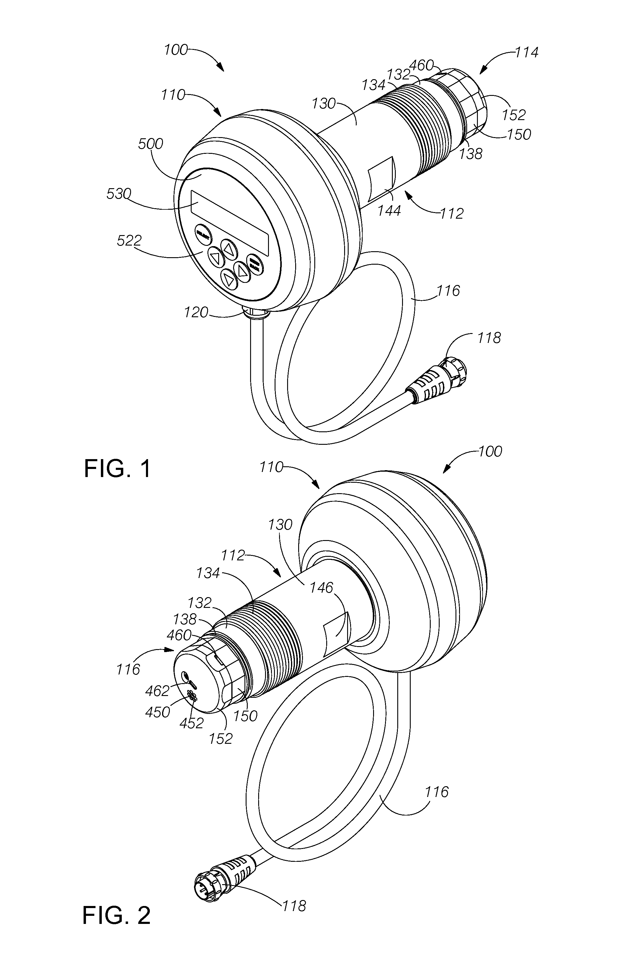 Amperometric sensor system