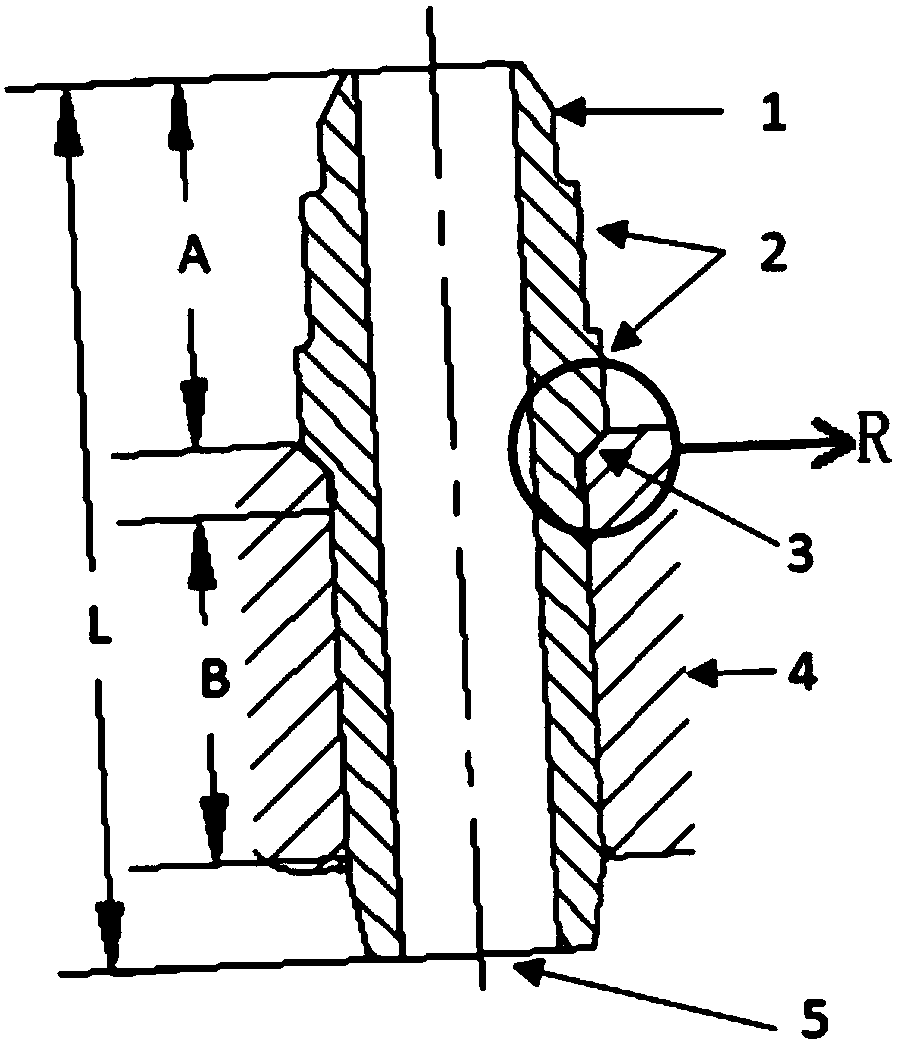 Novel valve guide pipe structure