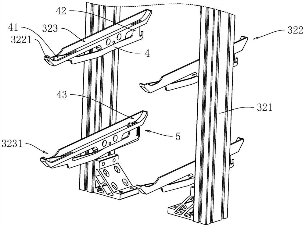 Silk ingot receiving and stacking system