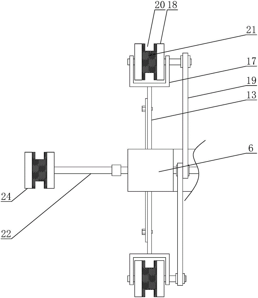 Electric power line sweeping apparatus