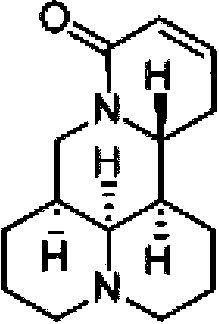 Salt of sophocarpine derivative