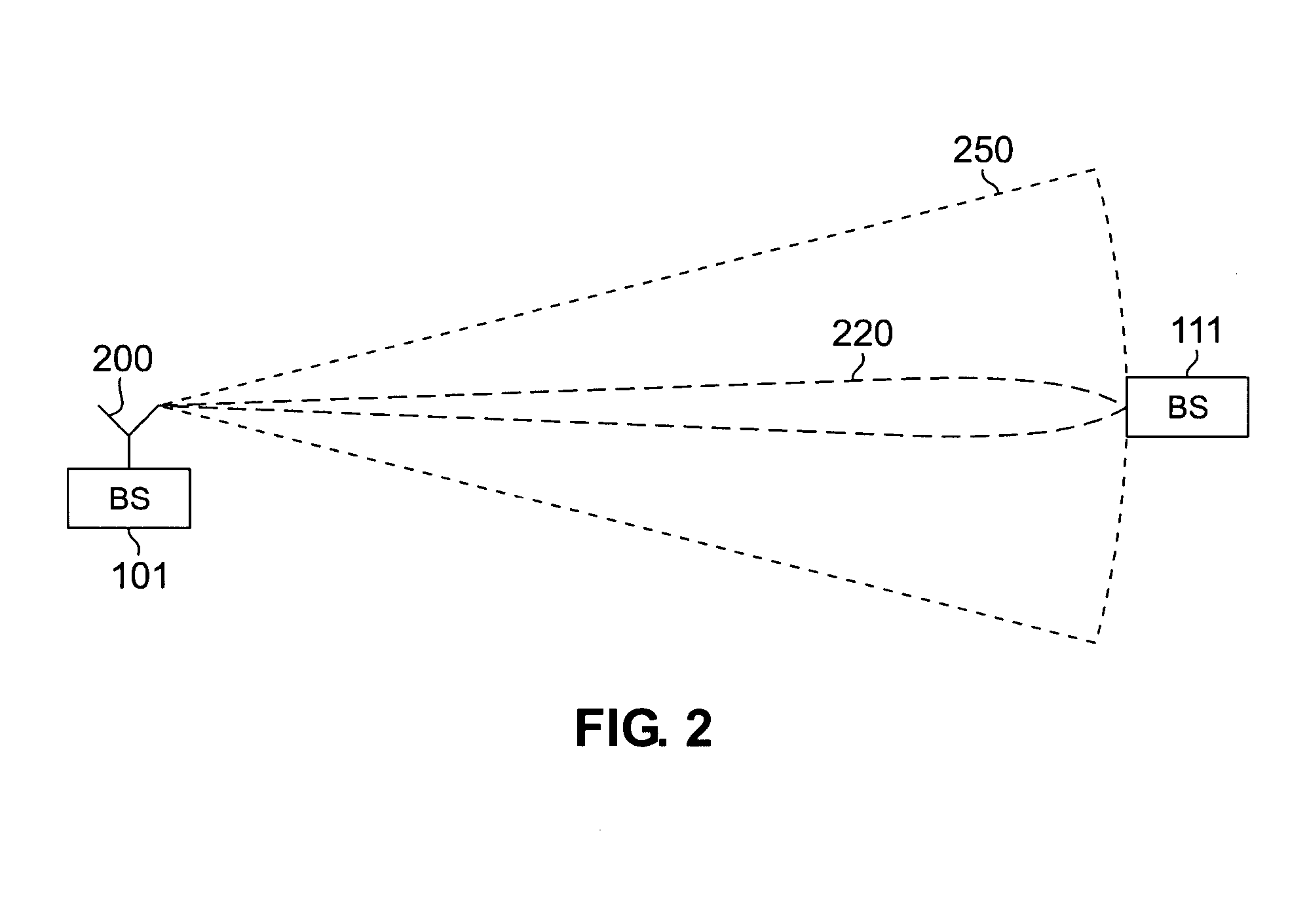 Apparatus and method for dynamic control of downlink beam width of an adaptive antenna array in a wireless network