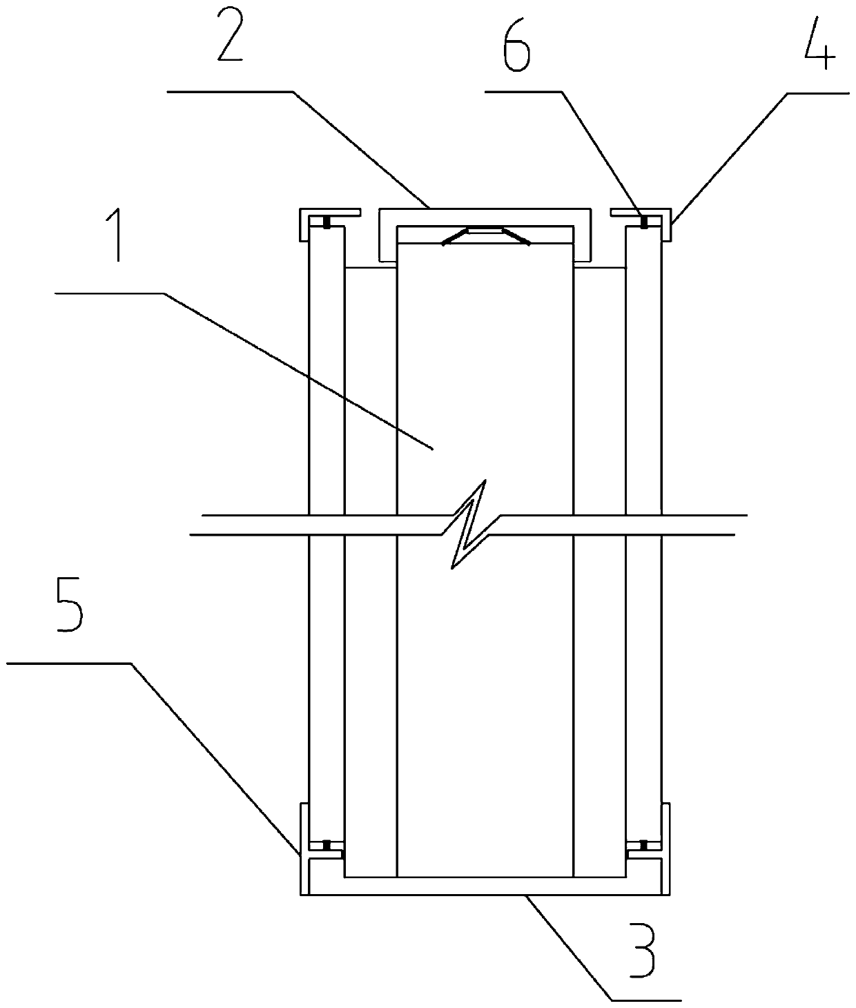 Mounting method for partition board with good anti-seismic property
