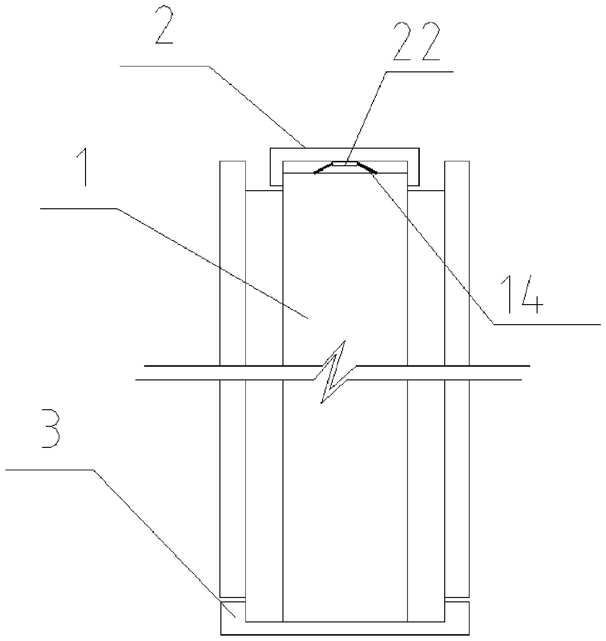 Mounting method for partition board with good anti-seismic property
