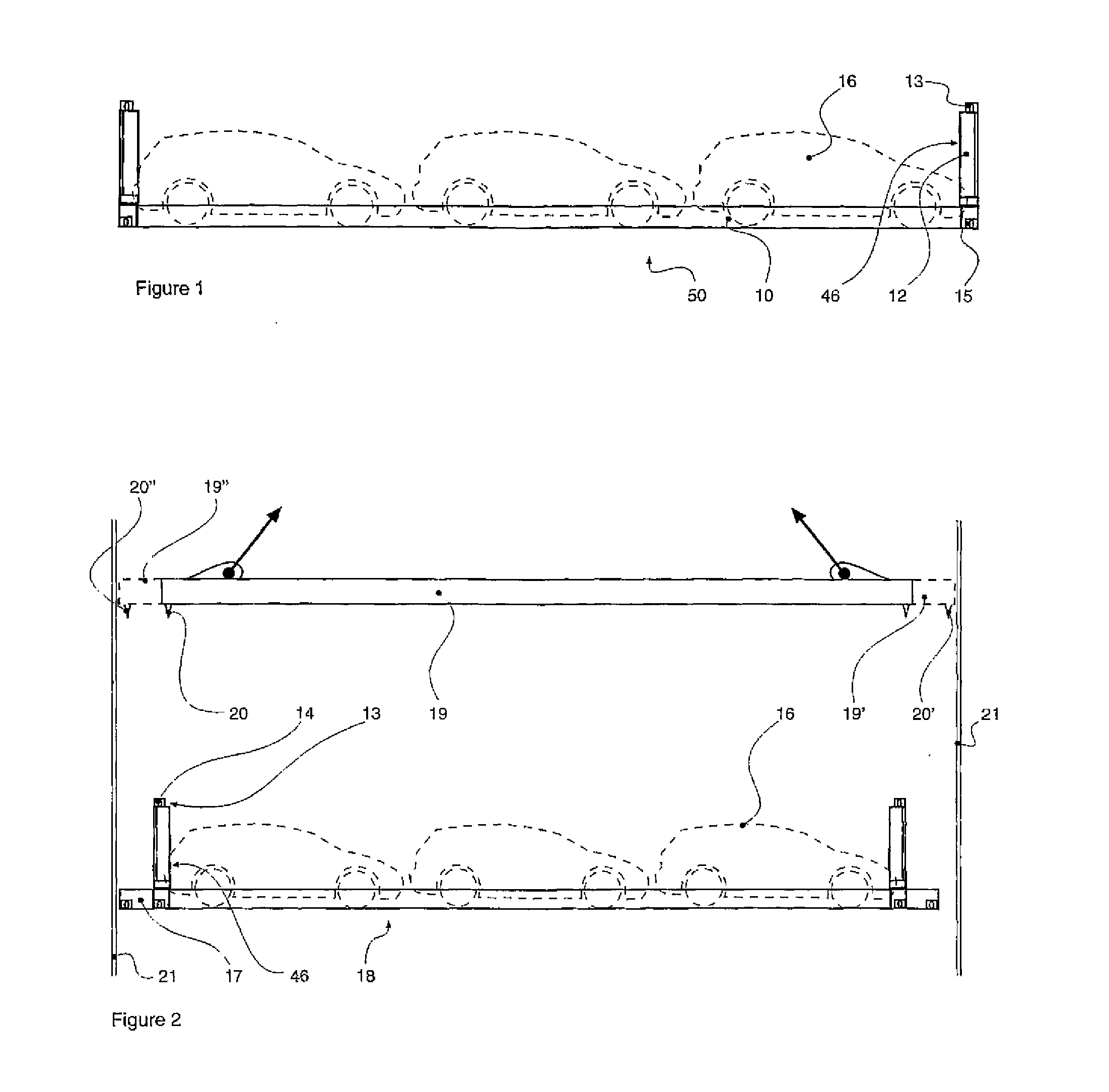 Collapsible flat rack