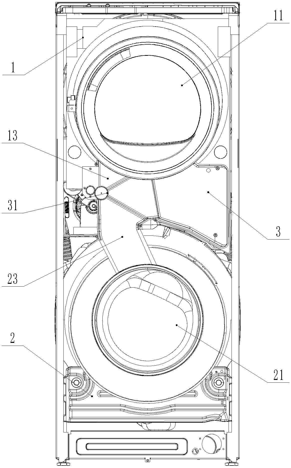 Clothes processing device